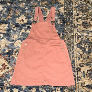 hippie girl dillard’s girls overalls light pink size 8